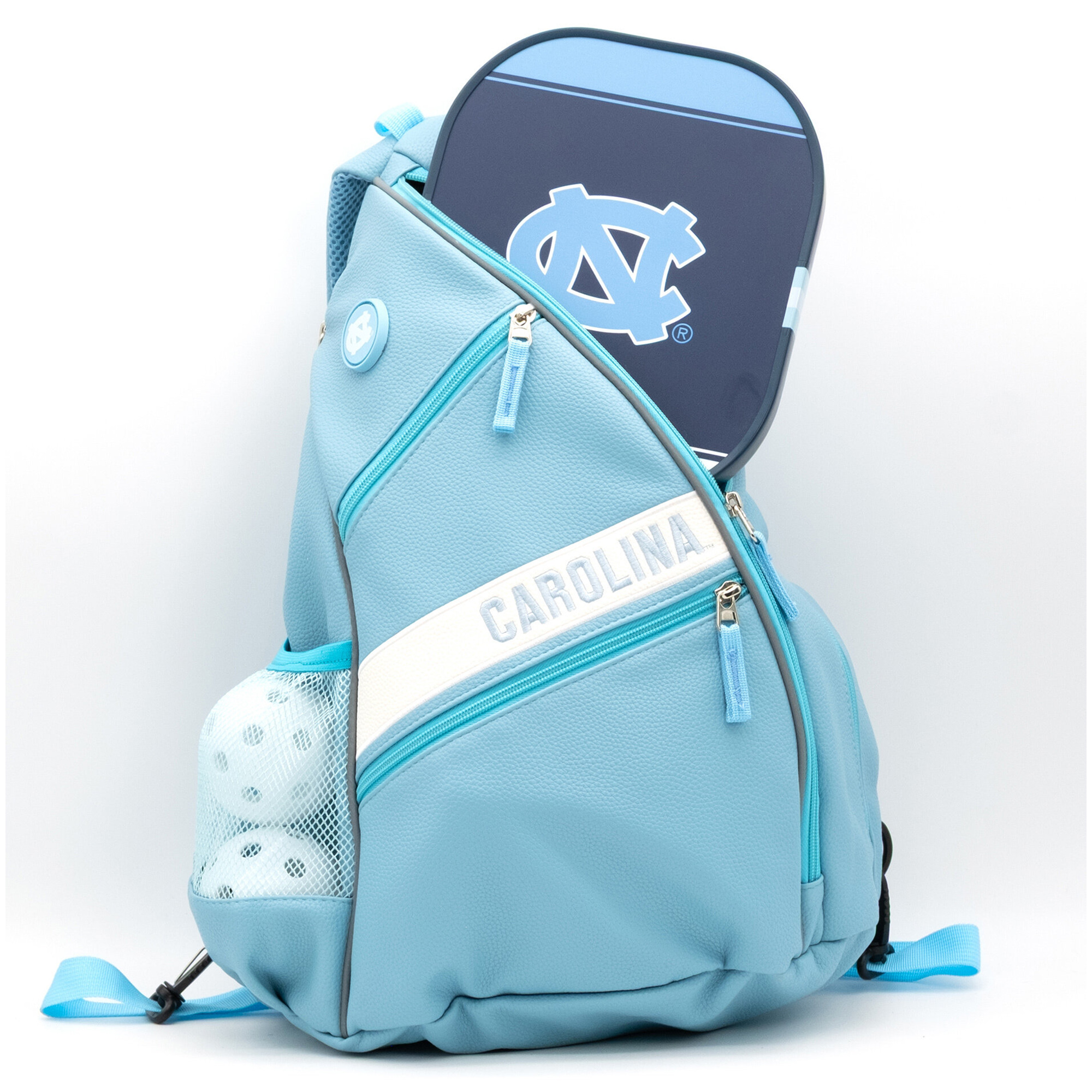 North Carolina Tar Heels Embroidered Team Pickleball Backpack