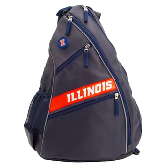 Illinois Fighting Illini Embroidered Team Pickleball Backpack