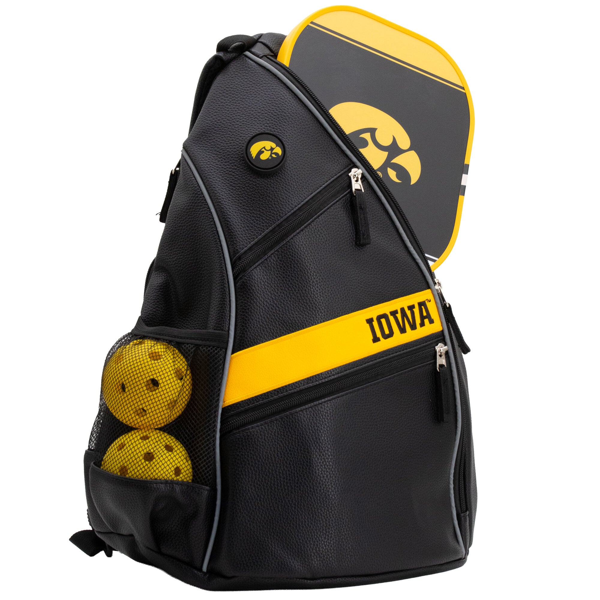 Iowa Hawkeyes Embroidered Team Pickleball Backpack