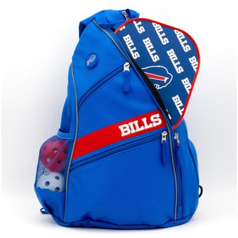 Buffalo Bills Embroidered Team Pickleball Backpack