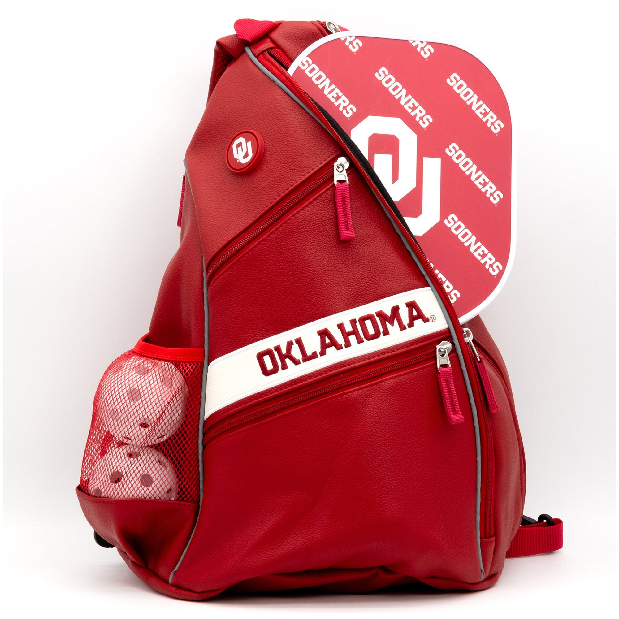 Oklahoma Sooners Embroidered Team Pickleball Backpack