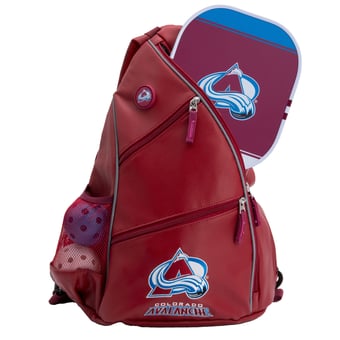 Colorado Avalanche Embroidered Team Pickleball Backpack