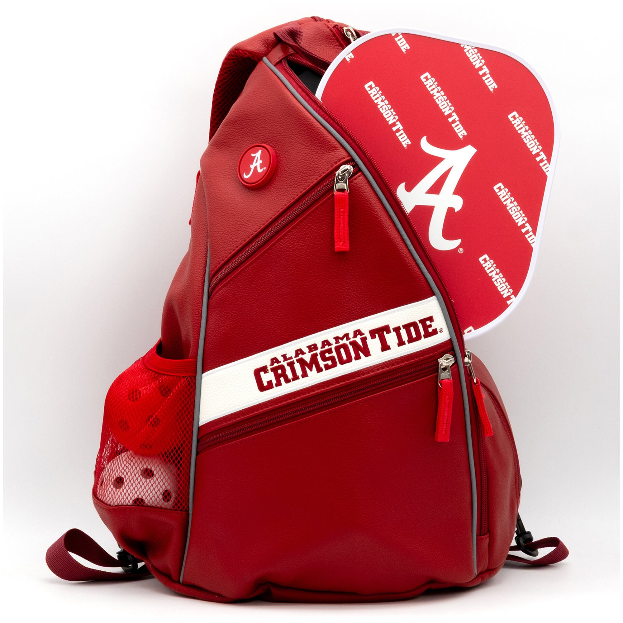 Alabama Crimson Tide Embroidered Team Pickleball Backpack