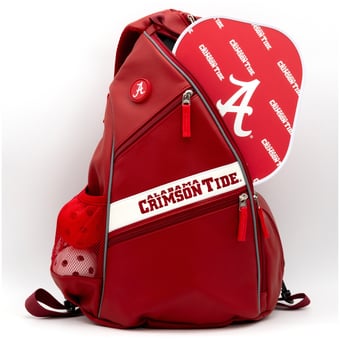 Alabama Crimson Tide Embroidered Team Pickleball Backpack