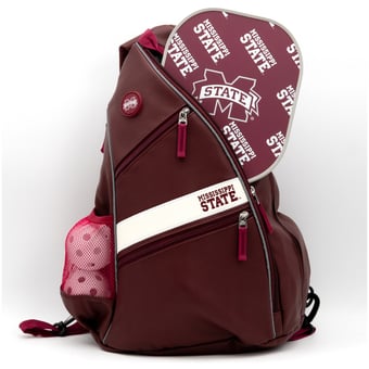 Mississippi State Bulldogs Embroidered Team Pickleball Backpack