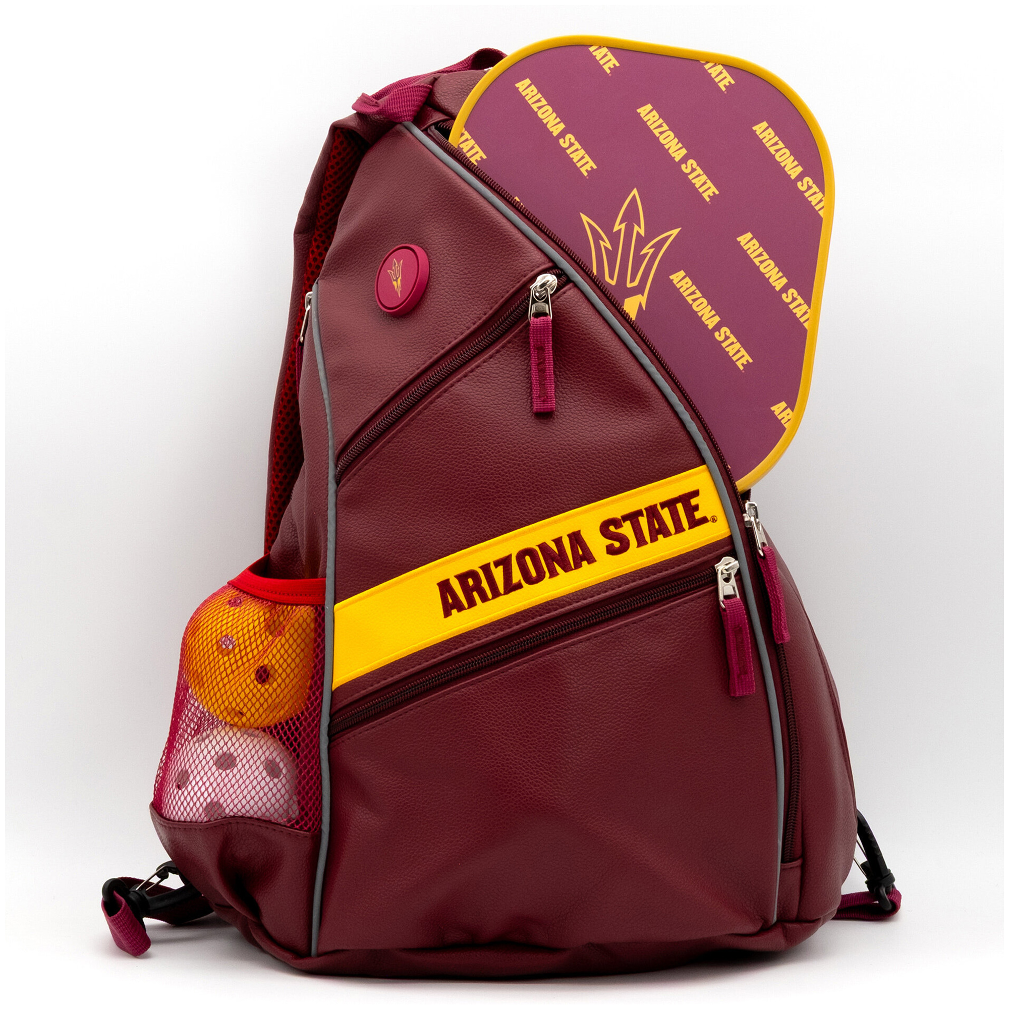 Arizona State Sun Devils Embroidered Team Pickleball Backpack Arizona State Sun Devils Embroidered Team Pickleball Backpack