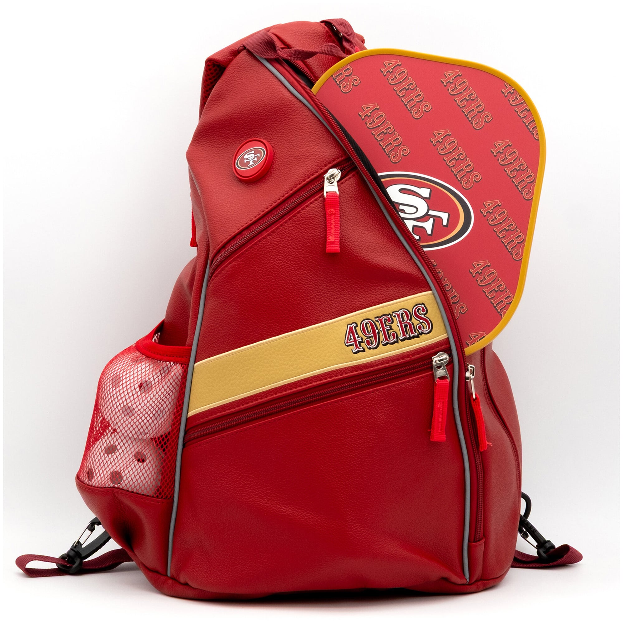 San Francisco 49ers Embroidered Team Pickleball Backpack