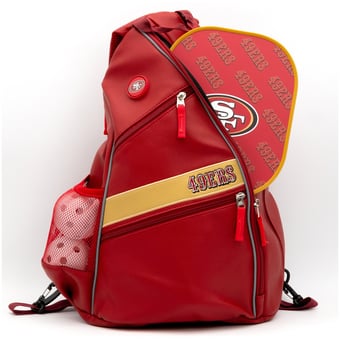 San Francisco 49ers Embroidered Team Pickleball Backpack