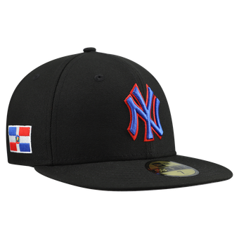 Men's New Era Black New York Yankees Dominican Republic 59FIFTY Fitted Hat