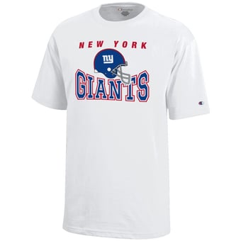 Youth Champion  White New York Giants Graphic T-Shirt
