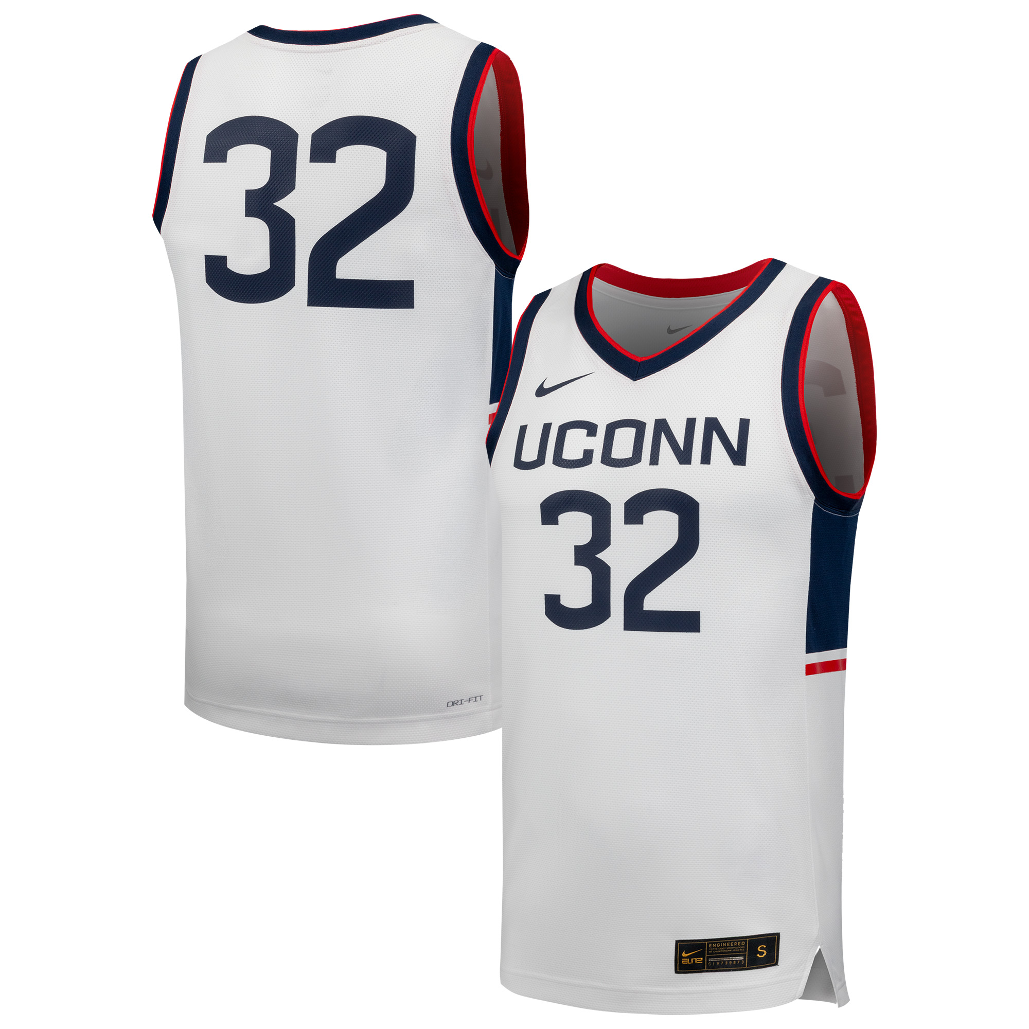 Men’s Nike #32 White UConn Huskies Replica Basketball Jersey Men’s Nike #32 White UConn Huskies Replica Basketball Jersey