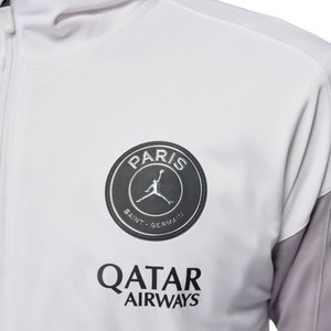 Survêtement à capuche PSG Jordan Strike - Blanc/Gris, vue 4