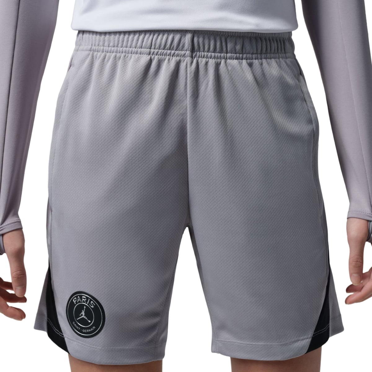 Short d'entraînement PSG Jordan Strike - Gris - Enfant