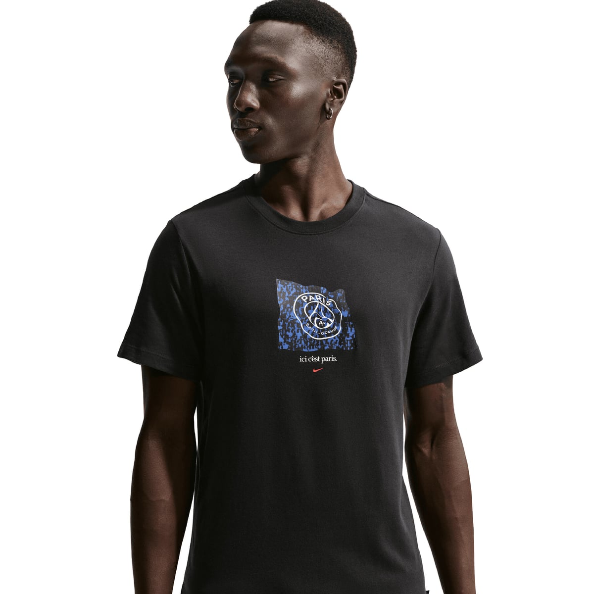 T-Shirt PSG Nike Banner - Noir