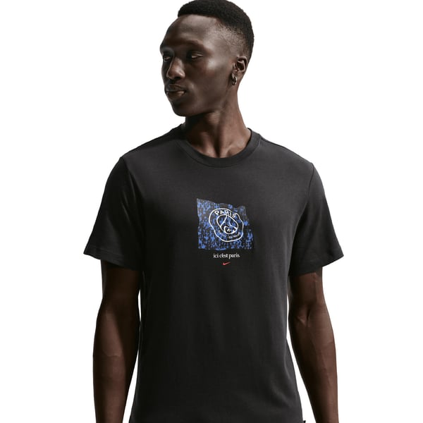T-Shirt PSG Nike Banner - Noir