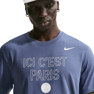 T-Shirt PSG Nike Ici c'est Paris - Bleu, vue 4