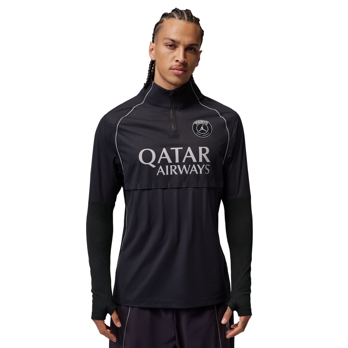 Haut d'entraînement PSG Jordan Strike Elite Aerogami - Noir