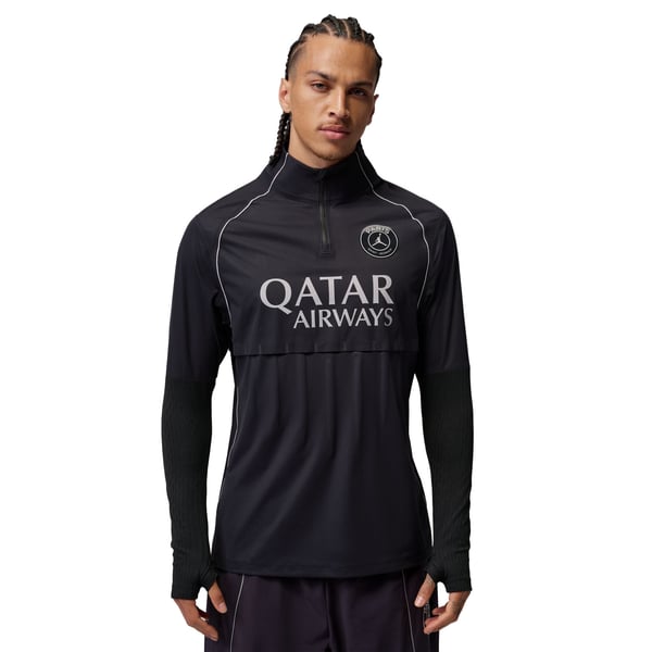 Haut d'entraînement PSG Jordan Strike Elite Aerogami - Noir