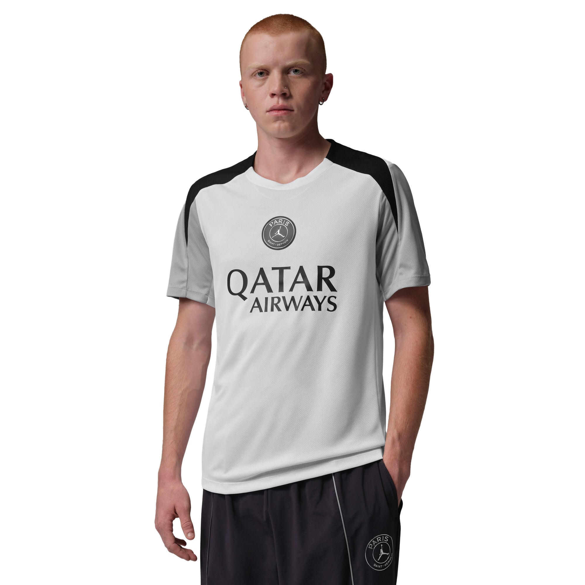 Maillot d'entraînement PSG Jordan Strike - Blanc