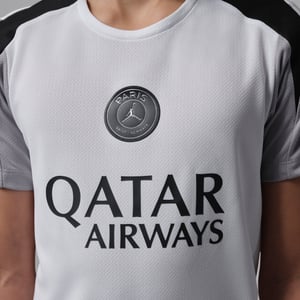 Maillot d'entraînement PSG Jordan Strike - Blanc - Enfant, vue 5