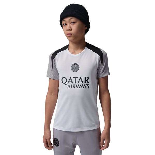 Maillot d'entraînement PSG Jordan Strike - Blanc - Enfant