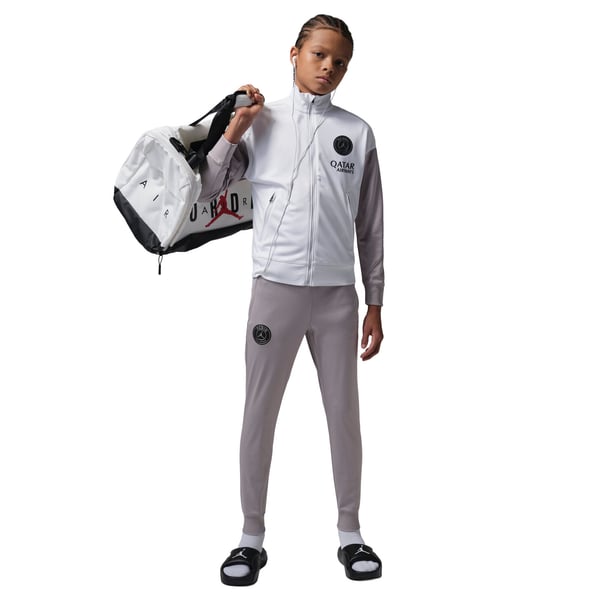 Survêtement PSG Jordan Strike - Blanc/Gris - Enfant