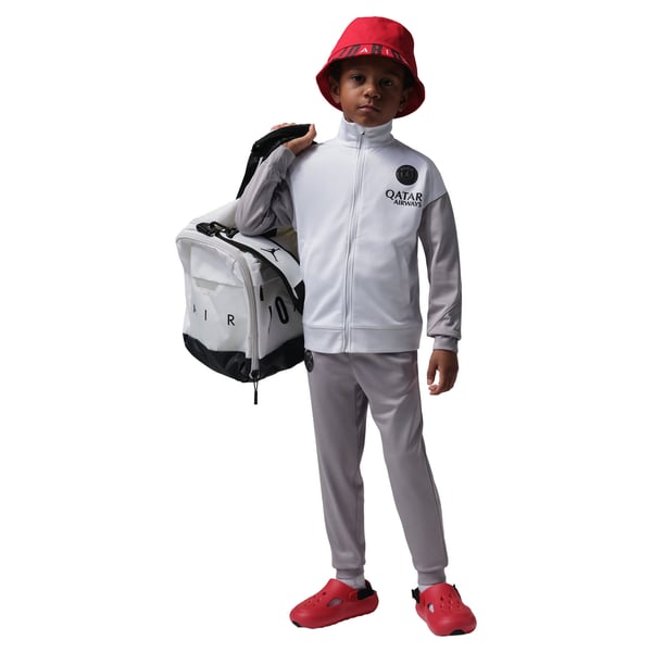 Survêtement PSG Jordan Strike - Blanc/Gris - Jeune Enfant