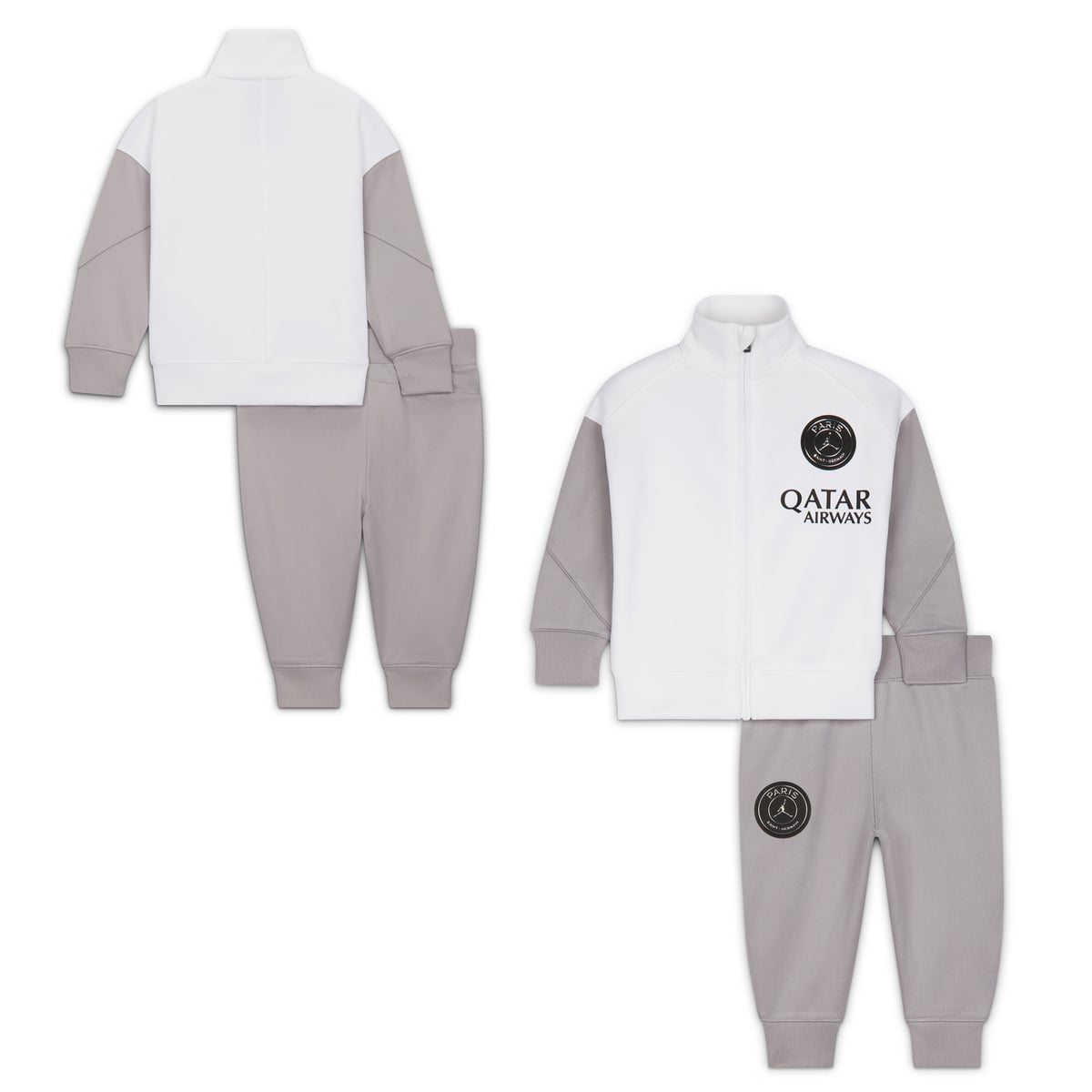 Survêtement PSG Jordan Strike - Blanc/Gris - Bébé