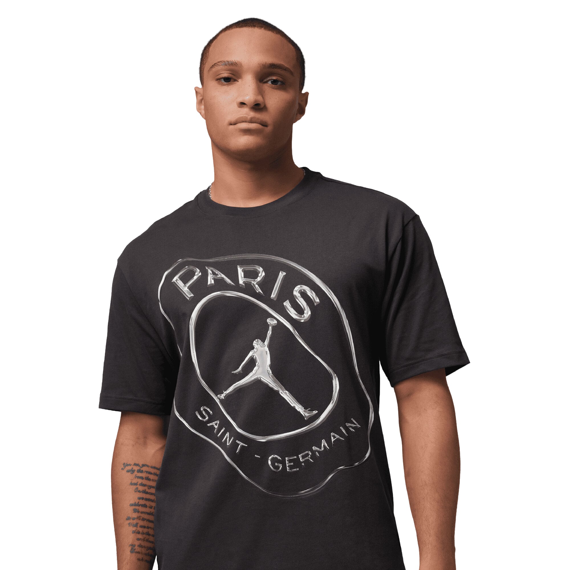 PSG Jordan Practice T-Shirt - Ölgrau