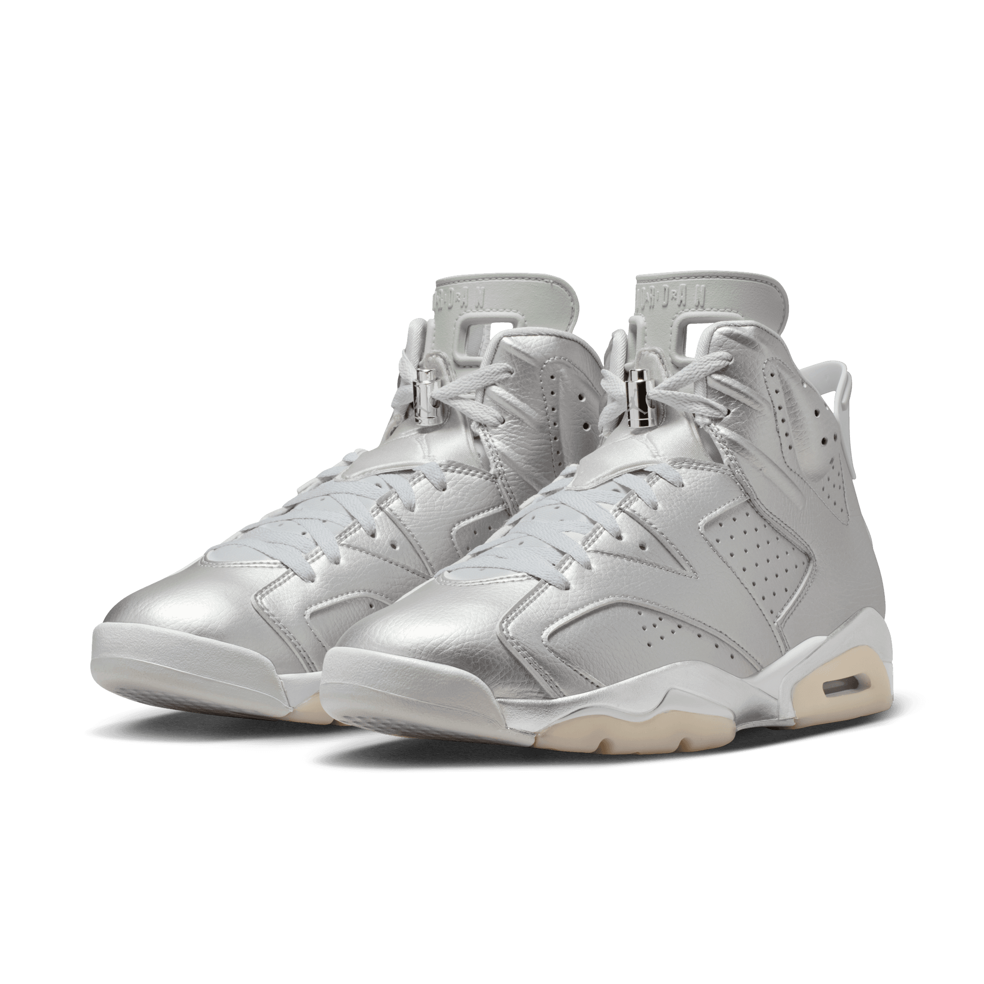 Paris Saint-Germain Air Jordan 6 - Metallic-Silber