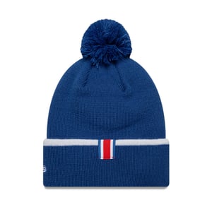 Bonnet à pompon Paris Saint-Germain New Era Core à revers - Bleu - Enfant, vue 3