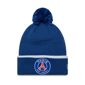 Bonnet à pompon Paris Saint-Germain New Era Core à revers - Bleu - Enfant, vue 1