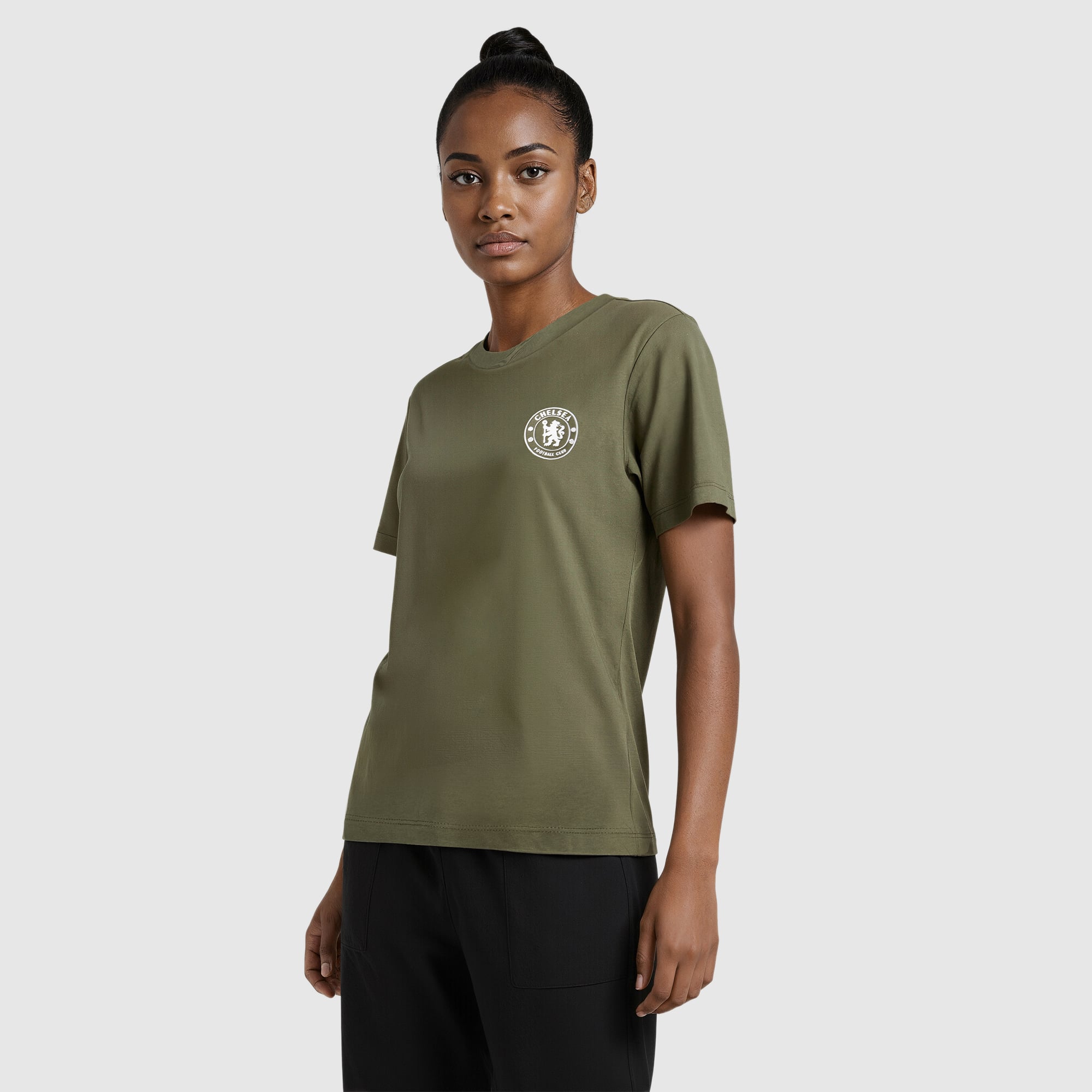 Chelsea Core T-Shirt – Khaki – Damen