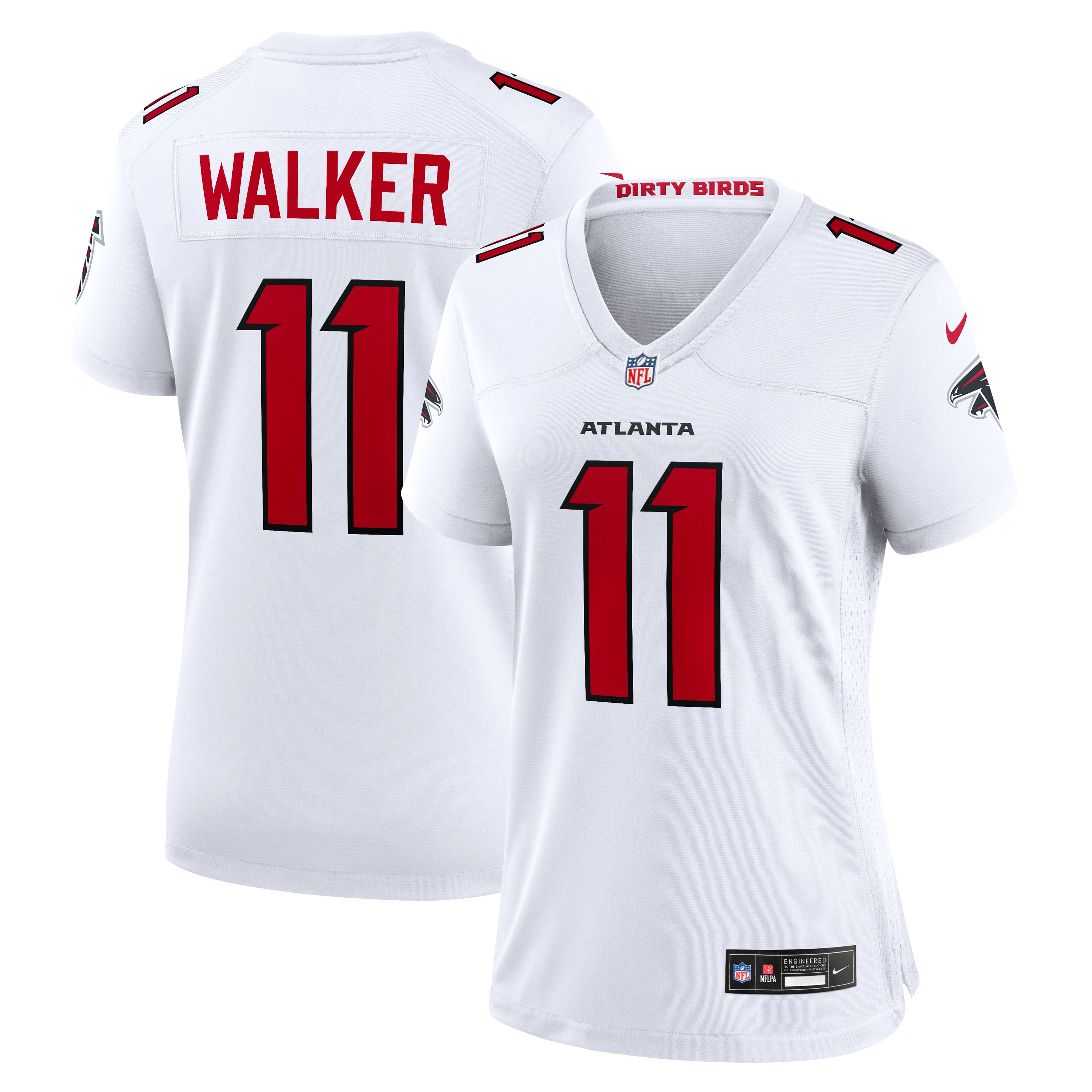 Women's Nike Jalon Walker White Atlanta Falcons Game Jersey