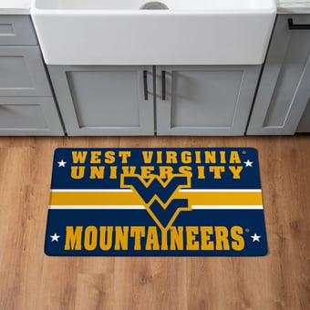 West Virginia Mountaineers 18" x 30" Anti-Fatigue Comfort Indoor Mat