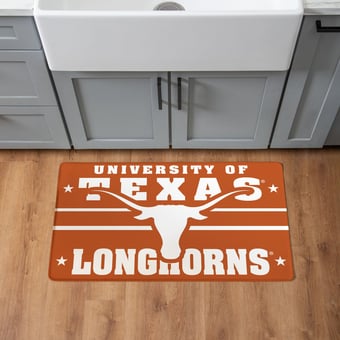Texas Longhorns 18" x 30" Anti-Fatigue Comfort Indoor Mat