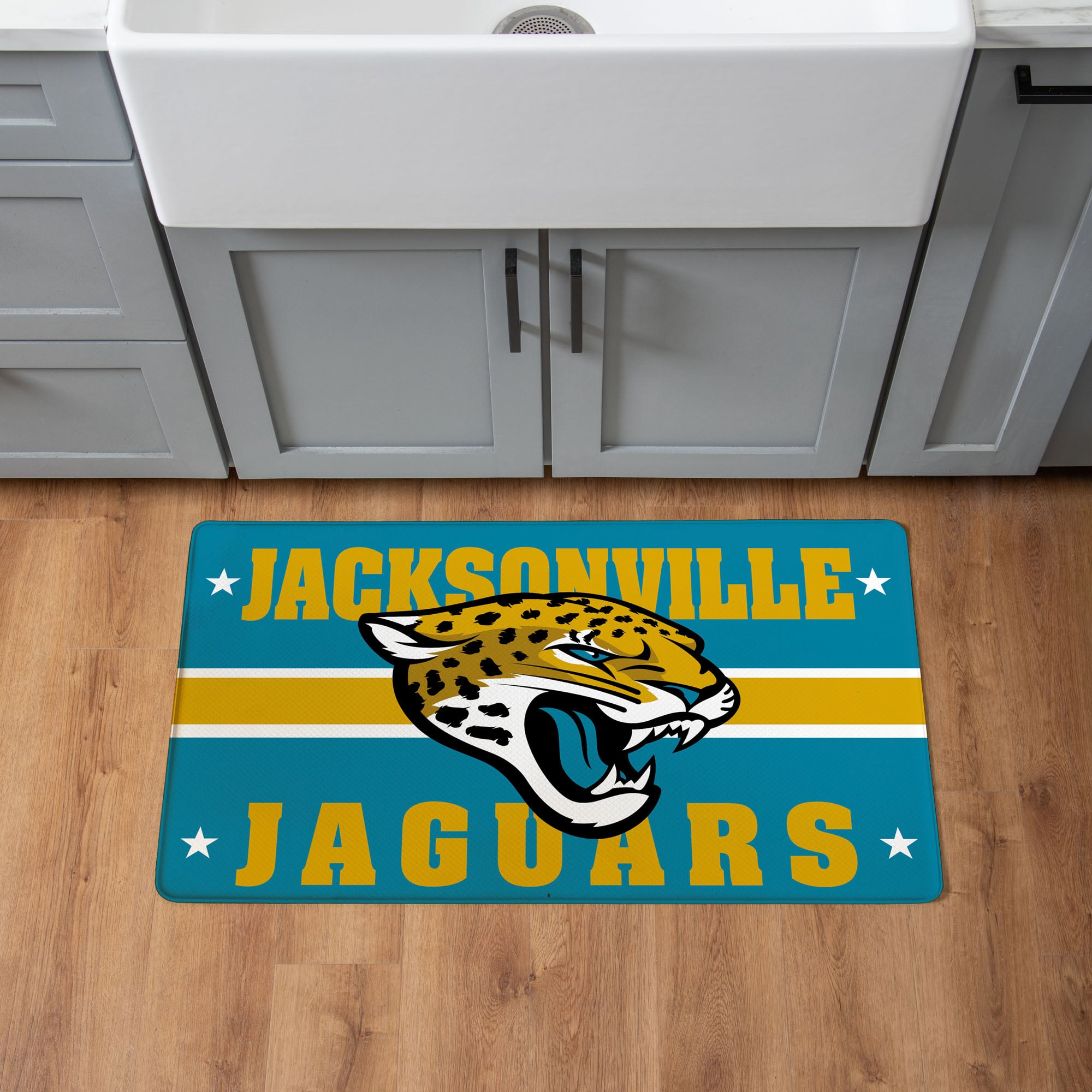 Jacksonville Jaguars 18" x 30" Anti-Fatigue Comfort Indoor Mat