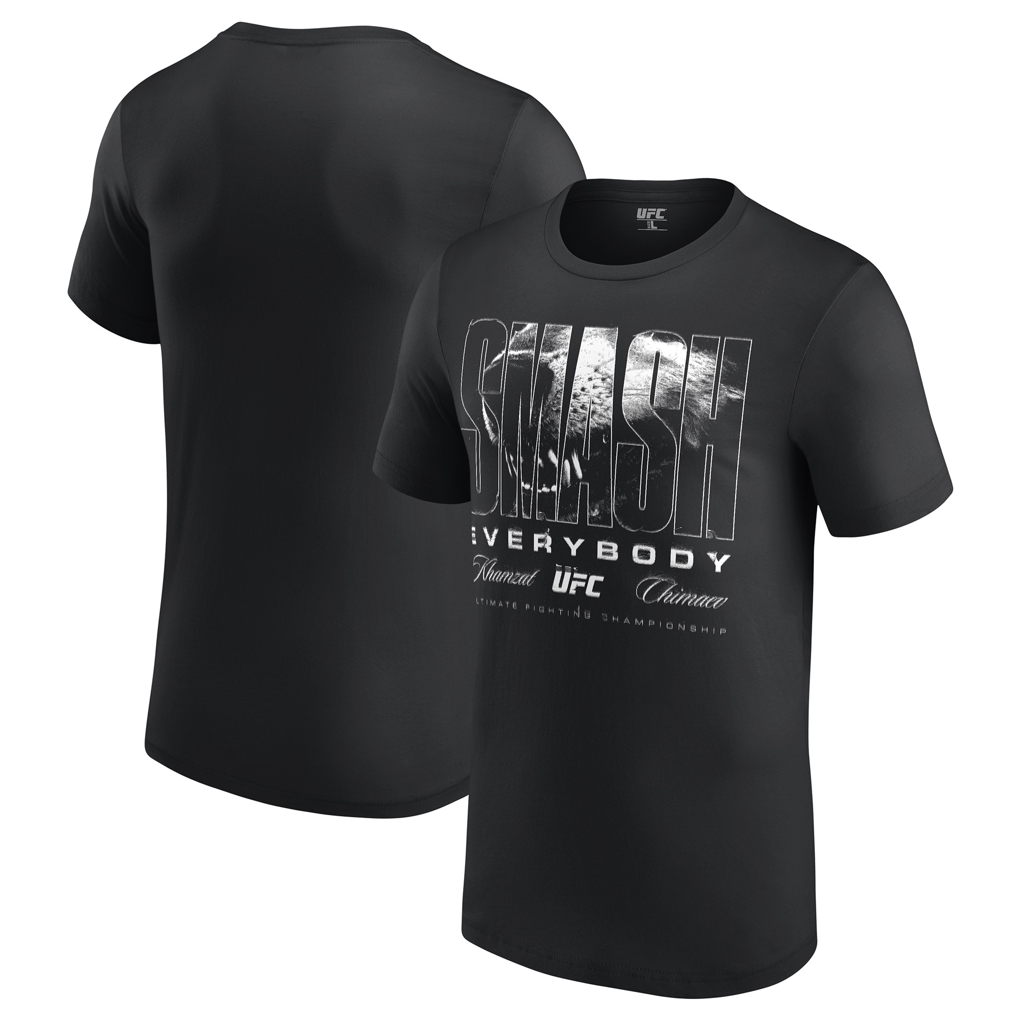 Men’s Black Khamzat Chimaev Graphic T-Shirt Men’s Black Khamzat Chimaev Graphic T-Shirt