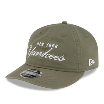 Men's New Era x thisisneverthat  Olive New York Yankees Retro Crown 9FIFTY Adjustable Hat