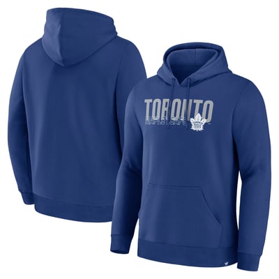 Men's Fanatics Blue Toronto Maple Leafs Net Minder Legacy Hoodie