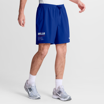 Men's Nike Royal Buffalo Bills Woven Shorts