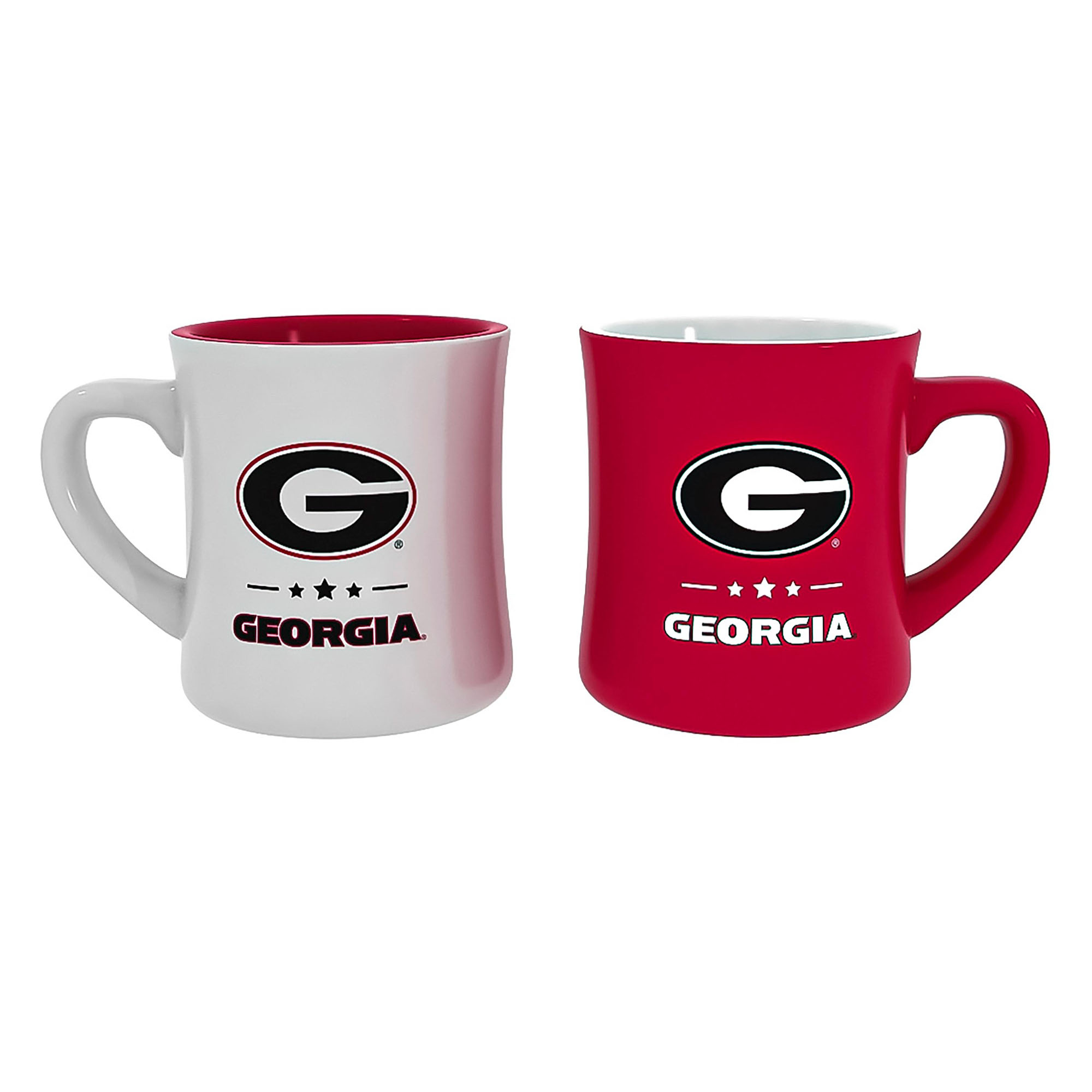 Georgia Bulldogs 10 oz. Ceramic Coffee Cup Gift Set