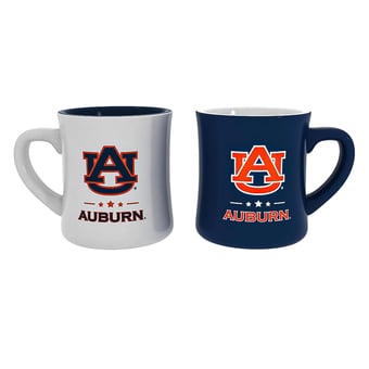 Auburn Tigers 10 oz. Ceramic Coffee Cup Gift Set