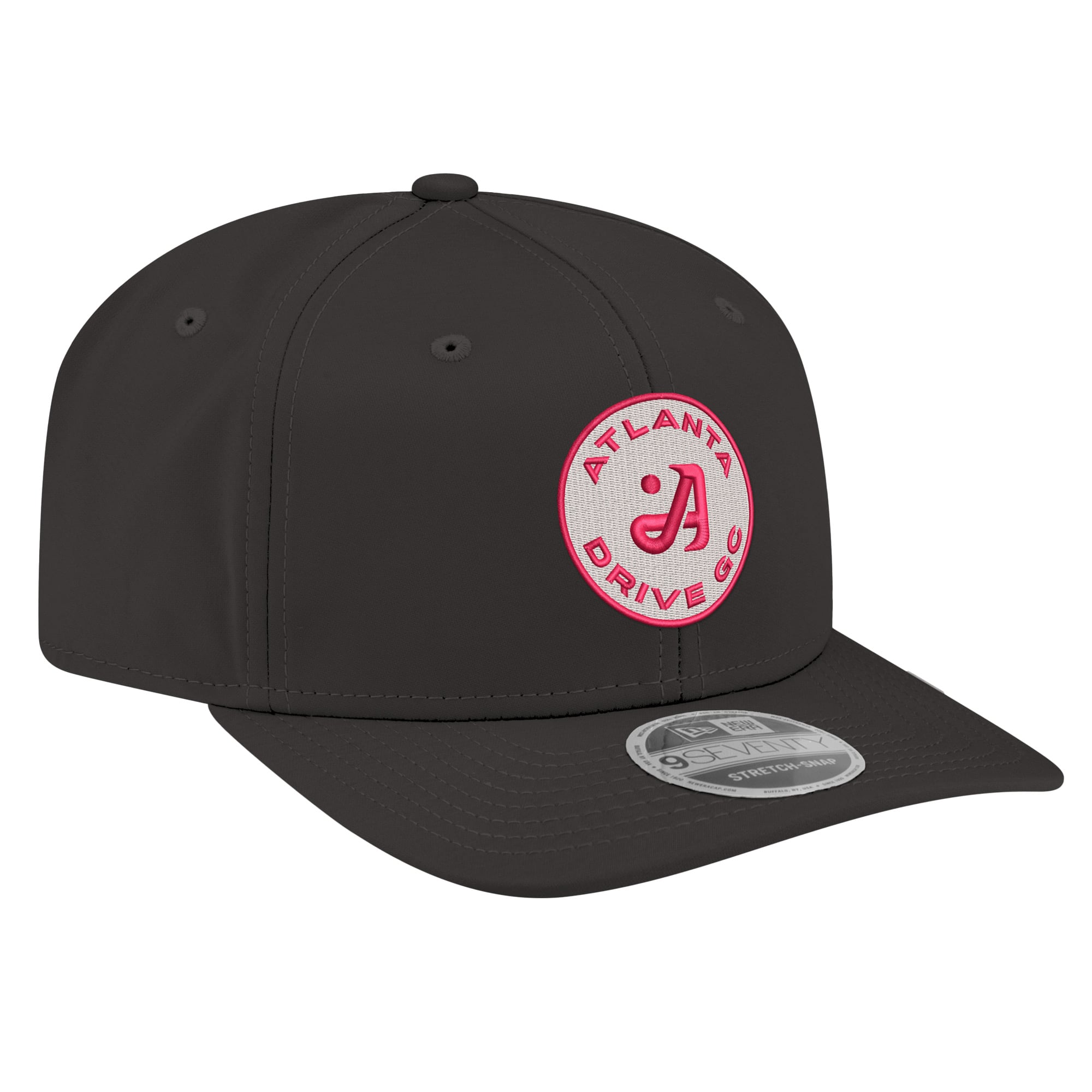 New Era  Black Atlanta Drive GC Team COOLERA 9SEVENTY Adjustable Hat