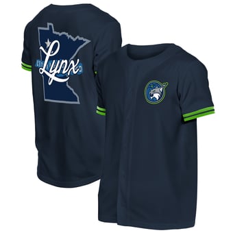Men's New Era Navy Minnesota Lynx 2026 WNBA Draft Hometown Baseball Jersey
