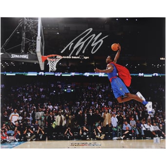 Dwight Howard Orlando Magic Autographed 16" x 20" Dunk Contest Photograph