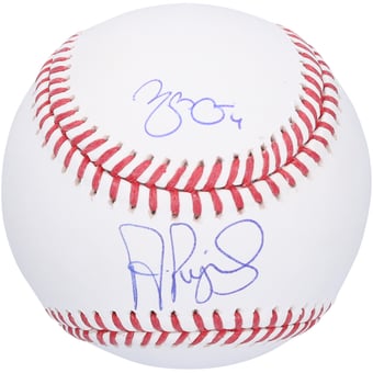 Albert Pujols and Yadier Molina St. Louis Cardinals Autographed Baseball