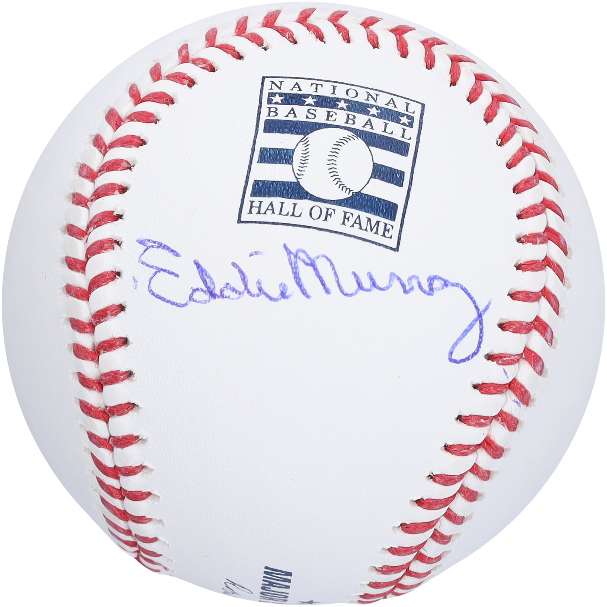 Eddie Murray Baltimore Orioles Autographed Hall of Fame Logo Baseball