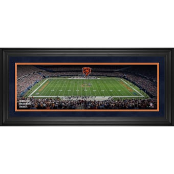 Chicago Bears Framed 10" x 30" Soldier Field Panoramic Photograph