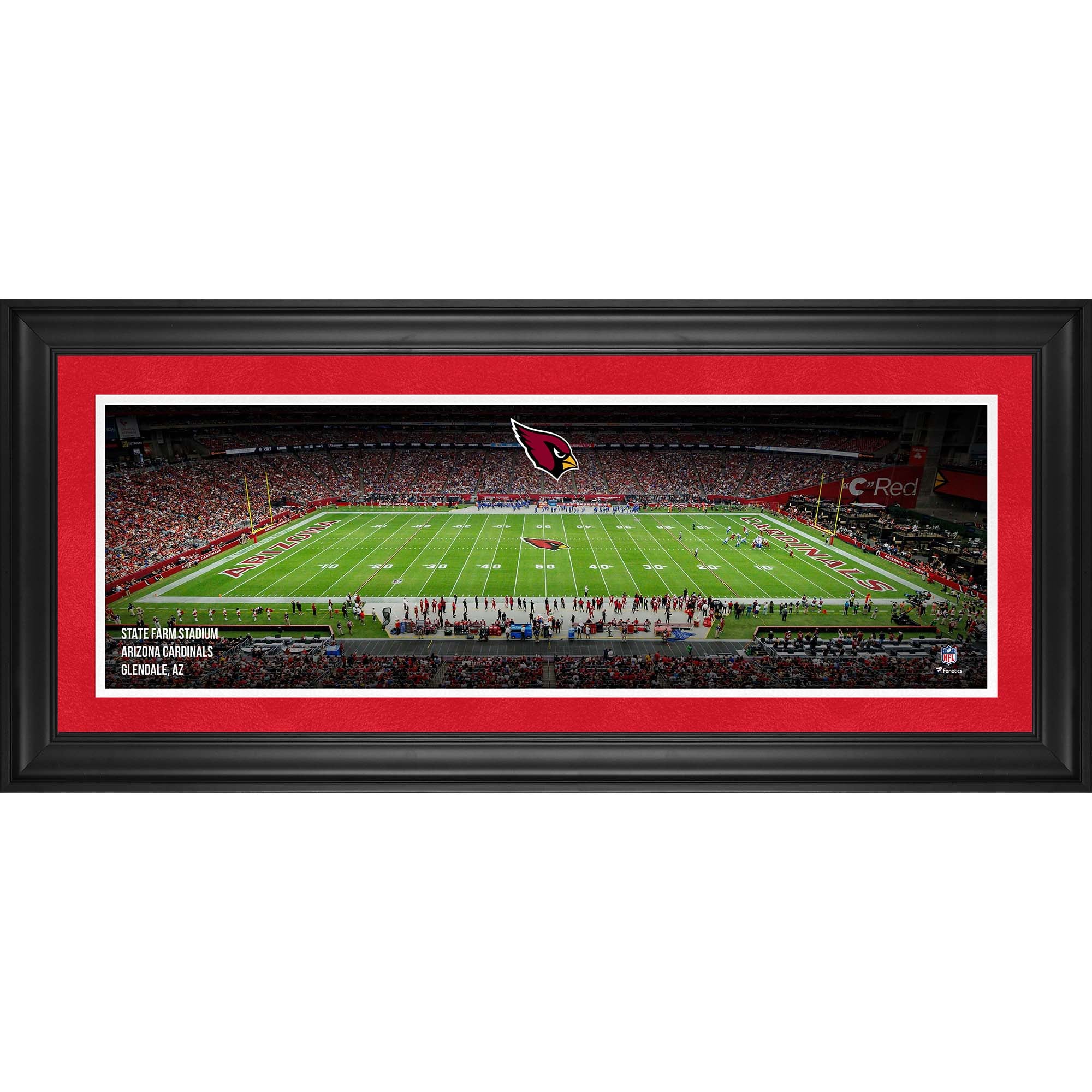 Arizona Cardinals Framed 10" x 30" State Farm Stadium Panoramic Photograph